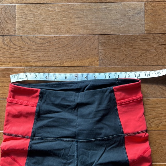 ❤️LULULEMON RUN ICE QUEEN PANT-BLACK/LOVE RED-6❤️ - Picture 12 of 16